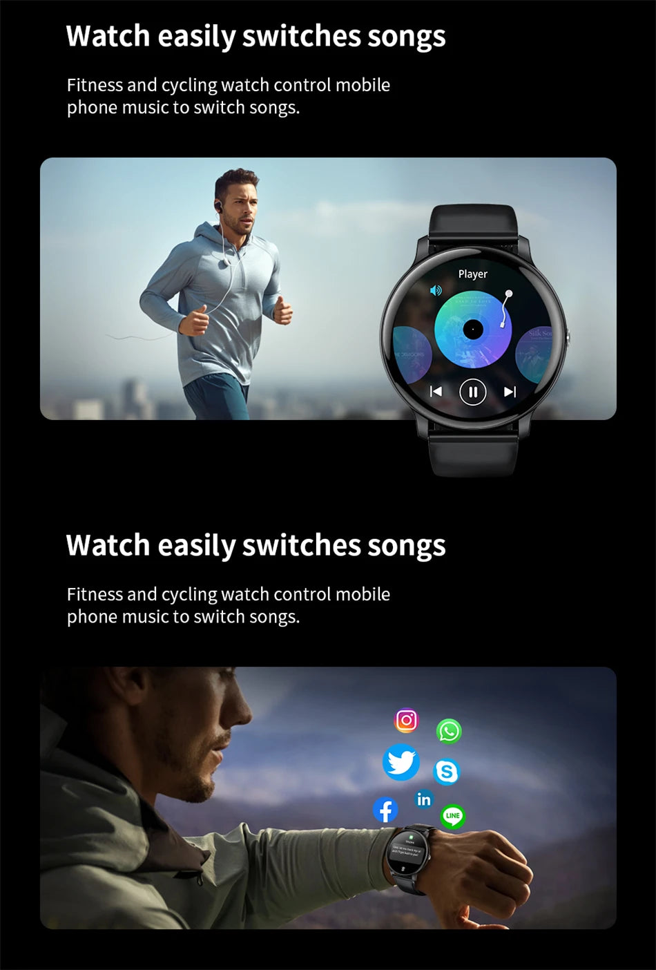 Women's Bluetooth Calling Fitness Smartwatch
