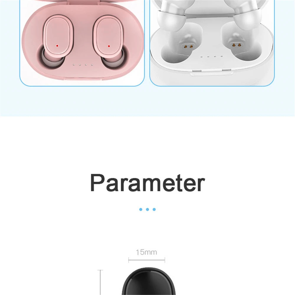 A6S Wireless Bluetooth Touch Control Earbuds