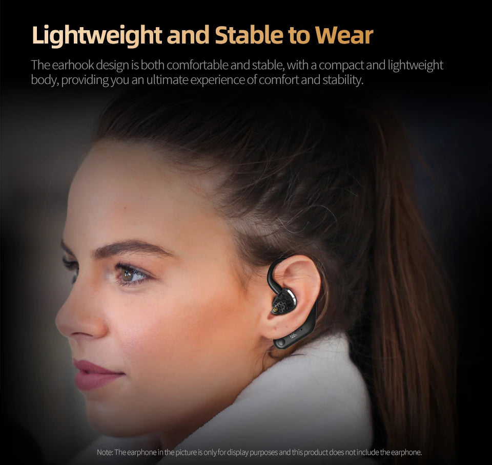 KZ AN01 Bluetooth 5.4 Ear Hook Adapter