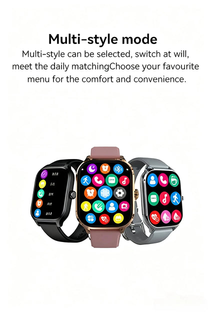 H9 Bluetooth Calling Fitness Smartwatch