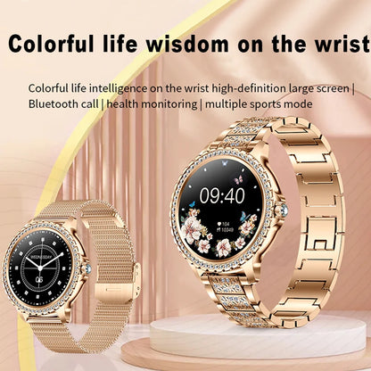 Diamond Bluetooth Calling Women's Smartwatch