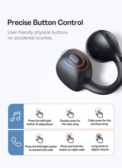 Baseus BC1 Open-Ear Bluetooth Clip Earbuds