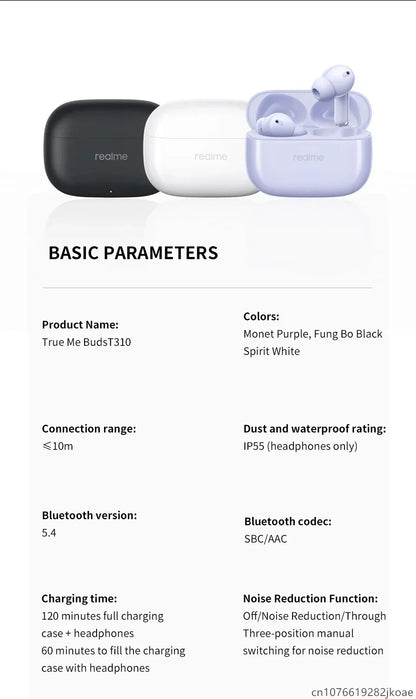 Realme Buds T310 ANC Wireless Earphones
