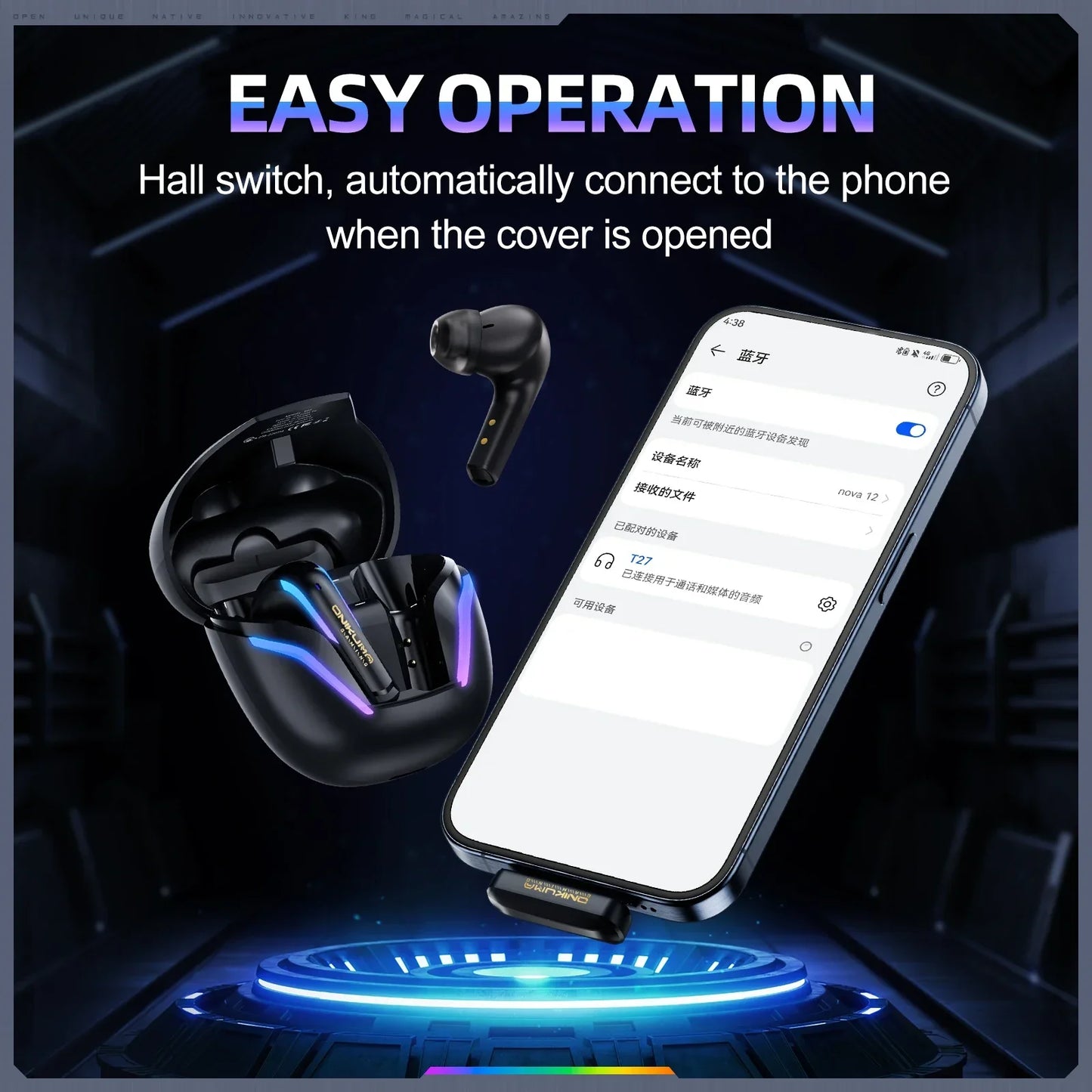 T27 Dual-Mode Wireless Earbuds