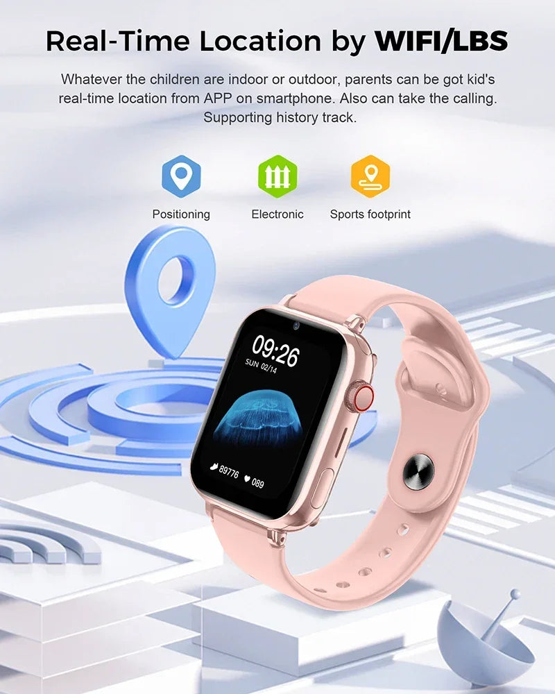 4G Kids Smartwatch with SOS & Camera
