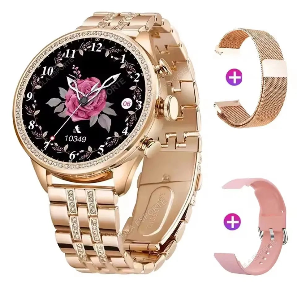 Ladies' Bluetooth Calling Smartwatch with Double Strap
