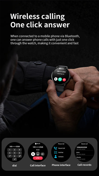 Women's Bluetooth Calling Fitness Smartwatch