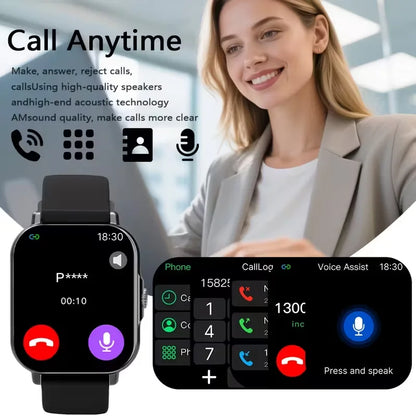 Bluetooth Calling Smartwatch with Health Monitoring