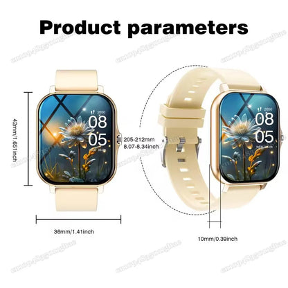 HW12 Bluetooth Calling Fitness Smartwatch
