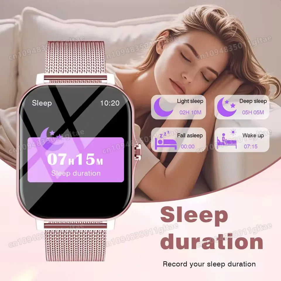 HW12 Bluetooth Calling Fitness Smartwatch