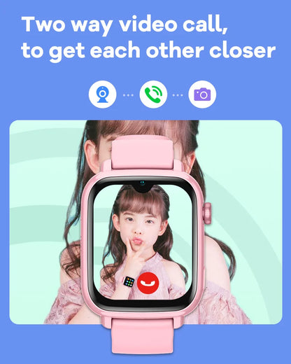 4G Kids GPS Video Calling Smartwatch