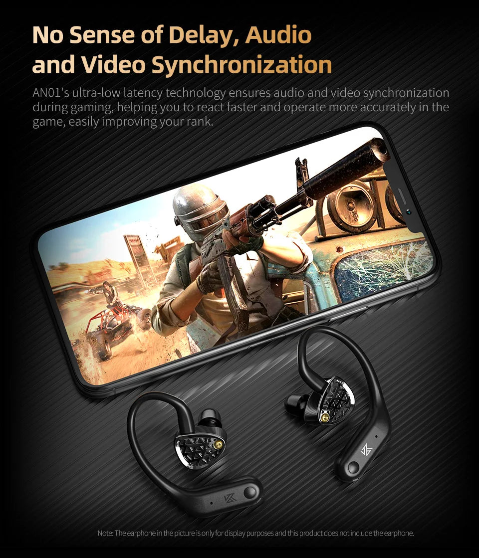 KZ AN01 Bluetooth 5.4 Ear Hook Adapter