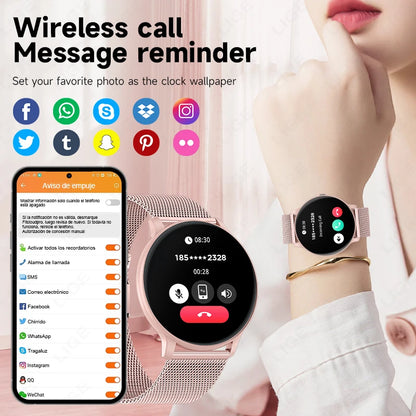 Women's Bluetooth Calling Fitness Smartwatch