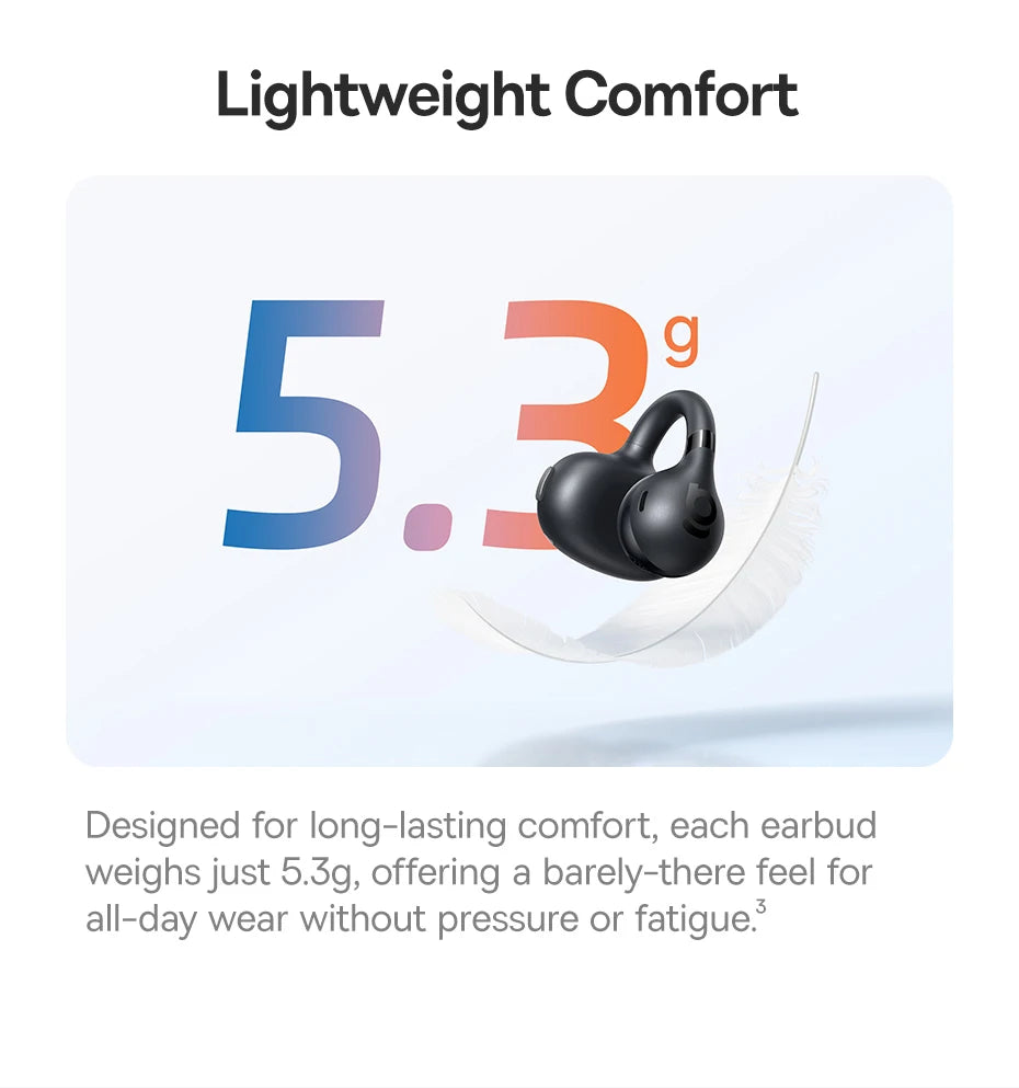 Baseus BC1 Open-Ear Bluetooth Clip Earbuds