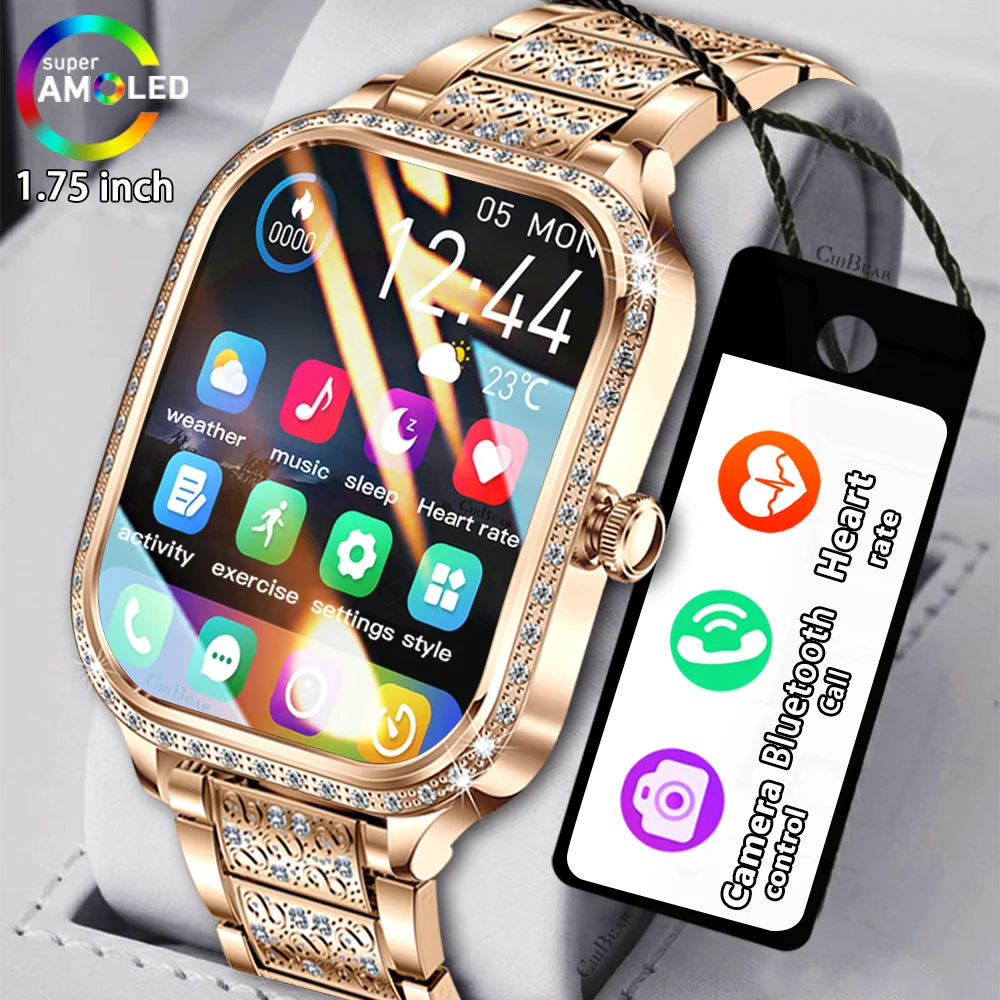 Luxury Bluetooth Calling Women's Smartwatch