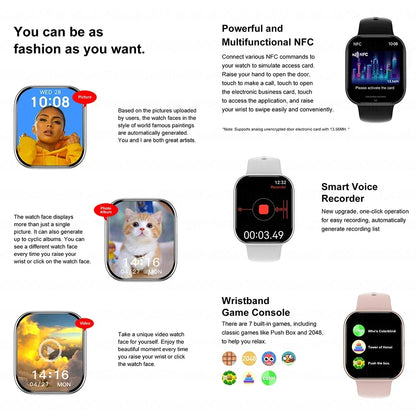 Watch 10 NFC Bluetooth Calling Smartwatch