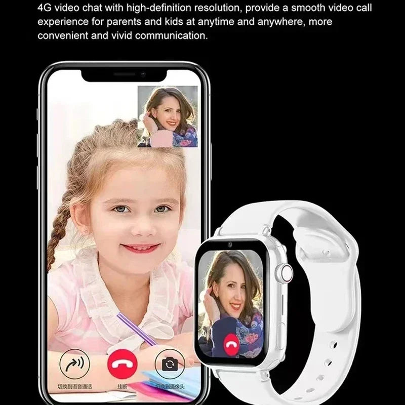 4G Kids Smartwatch with SOS & Camera