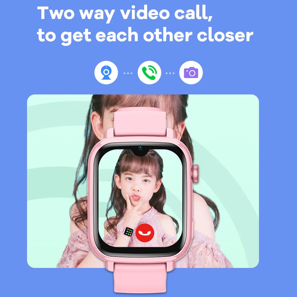4G Kids GPS Video Calling Smartwatch