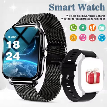 HW12 Bluetooth Calling Fitness Smartwatch