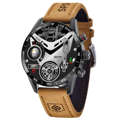 Rugged GPS AMOLED Bluetooth Smartwatch