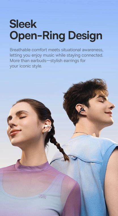 Baseus BC1 Open-Ear Bluetooth Clip Earbuds