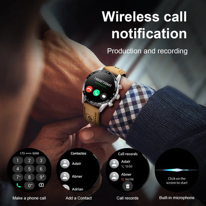 Rugged GPS AMOLED Bluetooth Smartwatch