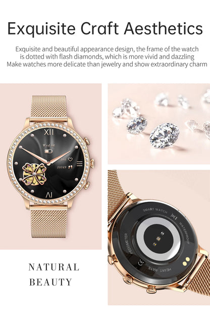 Ladies' Bluetooth Calling Smartwatch with Double Strap