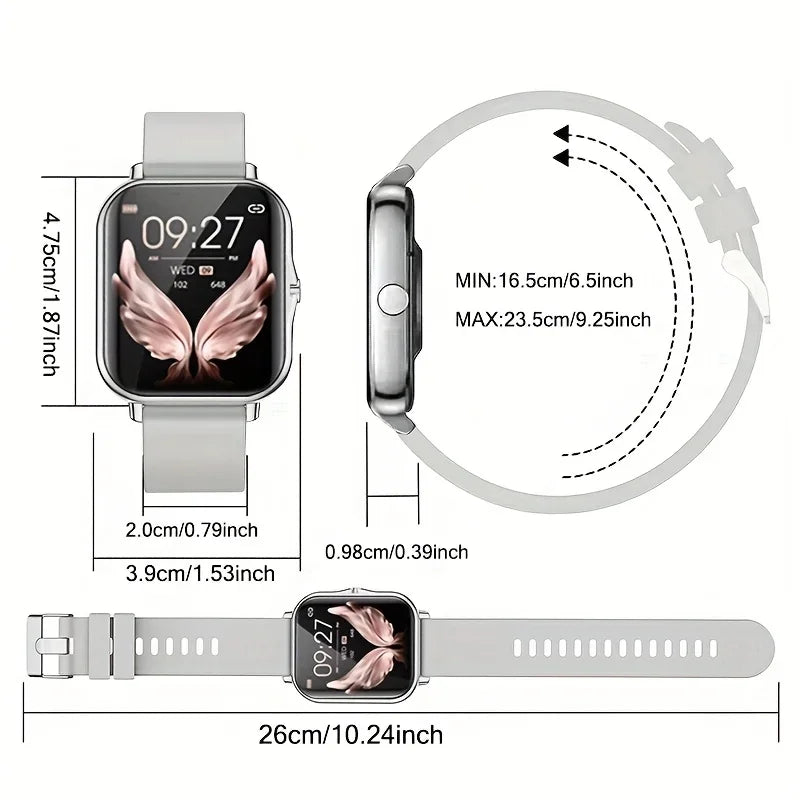 Alloy Smartwatch for iPhone & Android