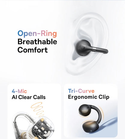 Baseus BC1 Open-Ear Bluetooth Clip Earbuds