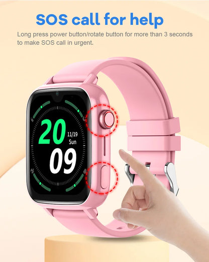 4G Kids GPS Video Calling Smartwatch