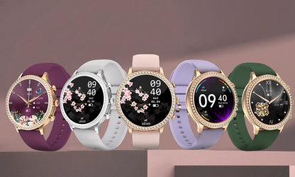 Ladies' Bluetooth Calling Smartwatch with Double Strap