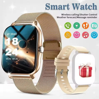 HW12 Bluetooth Calling Fitness Smartwatch
