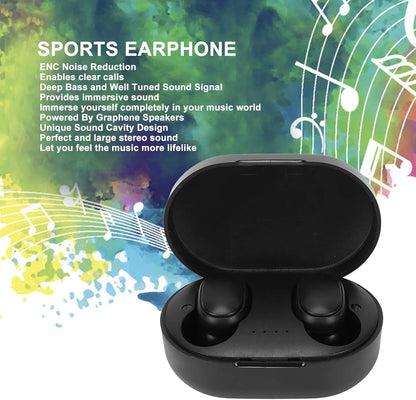 A6S Wireless Bluetooth Touch Control Earbuds