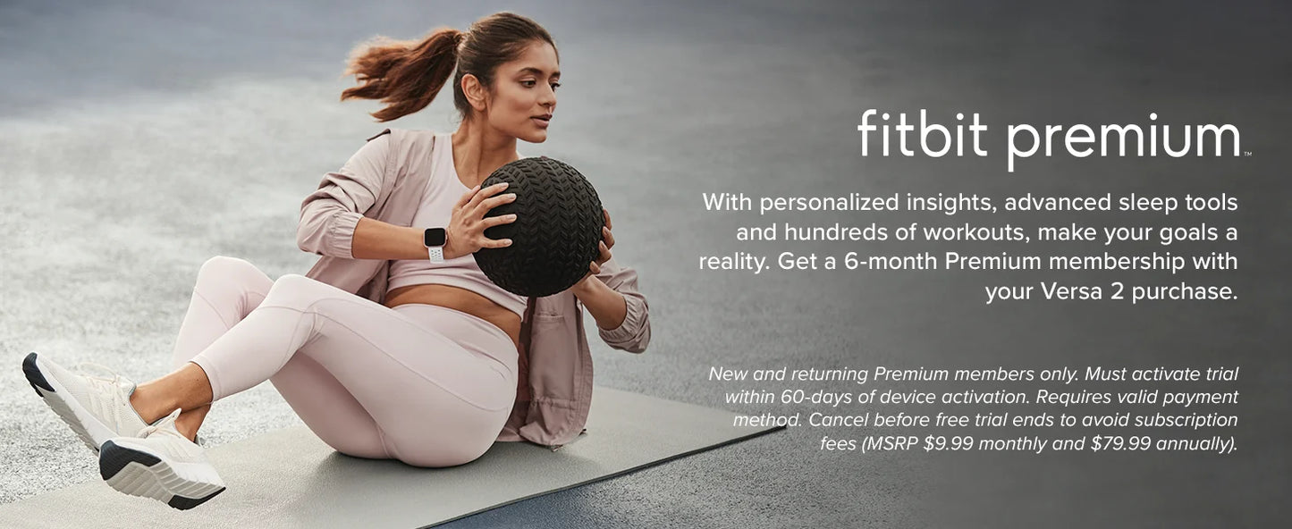Fitbit Versa 2 Health Fitness Smartwatch