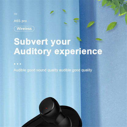 A6S Wireless Bluetooth Touch Control Earbuds