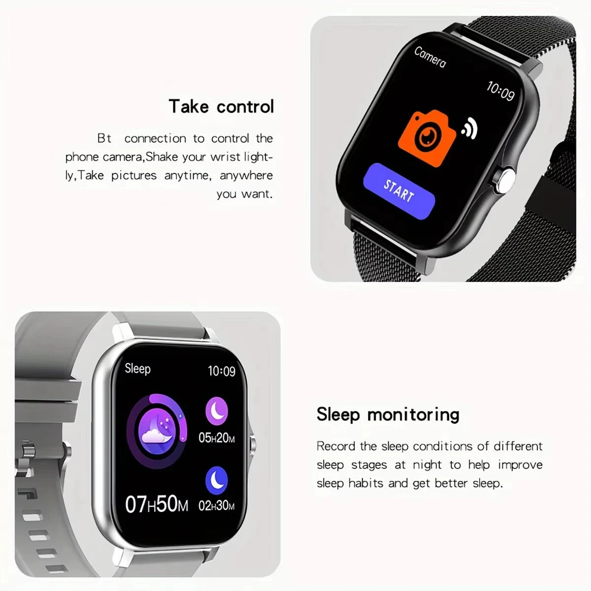 Bluetooth Calling Sports Fitness Smartwatch