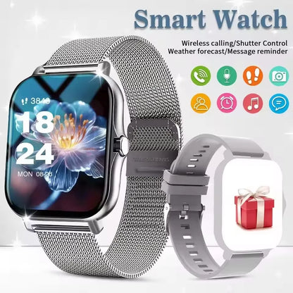 HW12 Bluetooth Calling Fitness Smartwatch