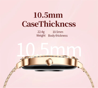 Luxury Bluetooth Calling Women's Smartwatch