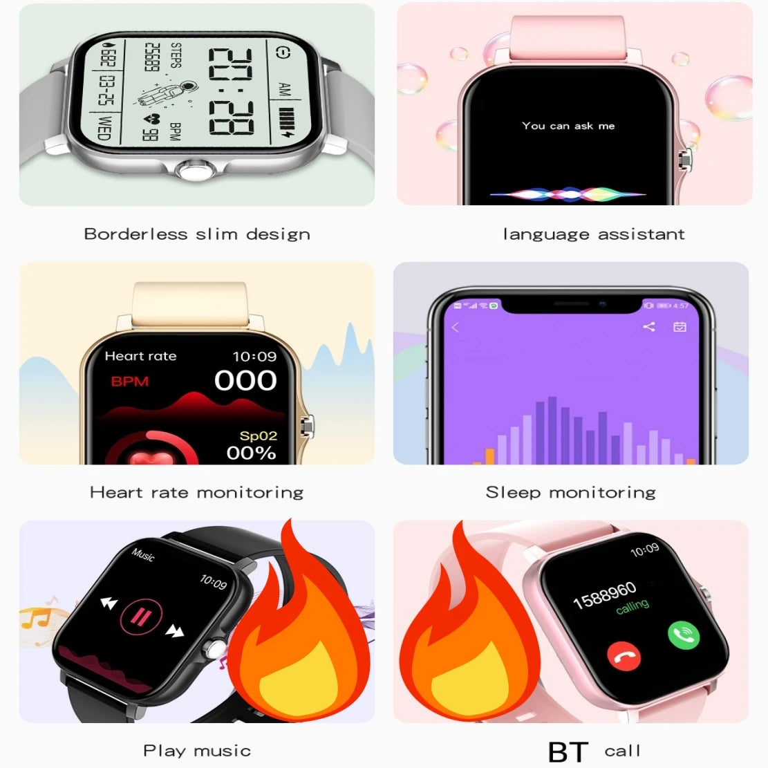 Bluetooth Calling Sports Smartwatch for Men