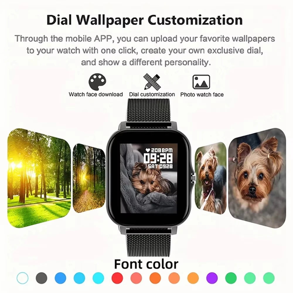 Bluetooth Calling Sports Fitness Smartwatch
