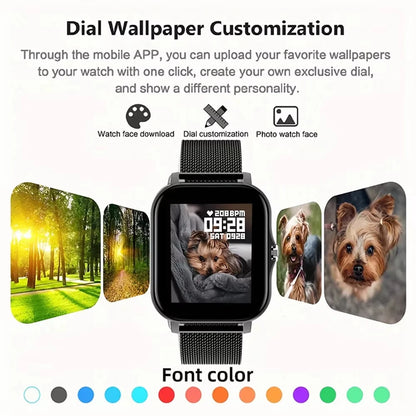 Bluetooth Calling Sports Fitness Smartwatch