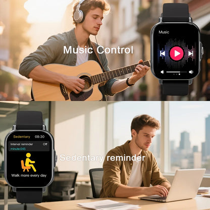 Bluetooth Calling Smartwatch with Health Monitoring