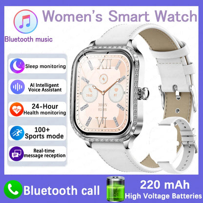 Luxury Bluetooth Calling Women's Smartwatch