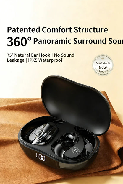 Bluetooth 5.4 Sports Wireless Earhook Headphones