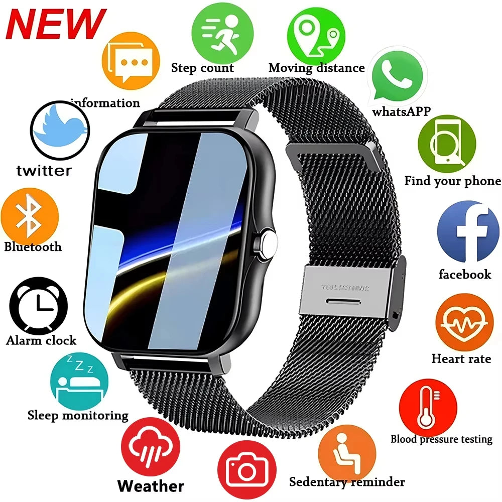 Bluetooth Calling Sports Fitness Smartwatch