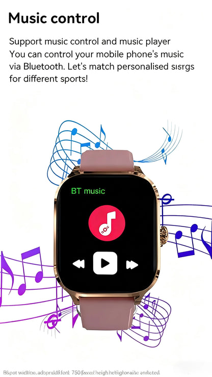 H9 Bluetooth Calling Fitness Smartwatch