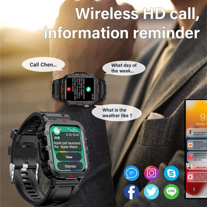 1.71" Bluetooth Calling Sports Smartwatch