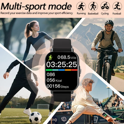 Bluetooth Calling Smartwatch with Health Monitoring
