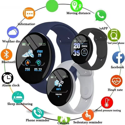 D18 Sports Smartwatch with Color Display