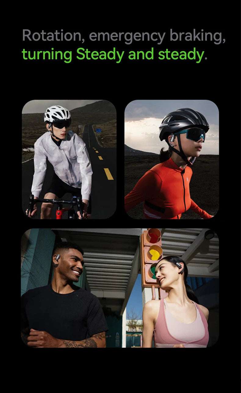 Bluetooth 5.4 Waterproof Sports Wireless Headphones